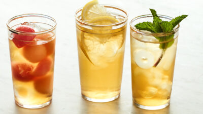 Jamie's Iced Green Tea 3 Ways