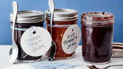 jars of boozy jams