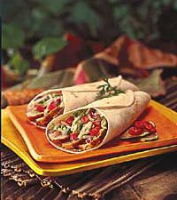 Jerk Turkey Wraps