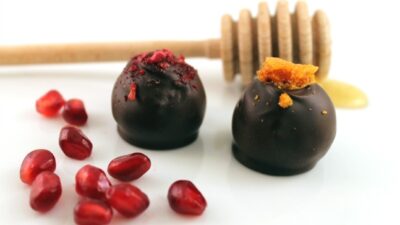 Jewish New Year Chocolate Truffles