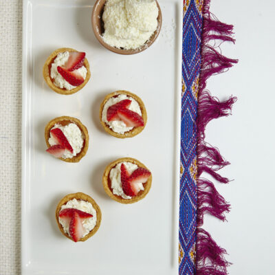 Fruit Tarts with White Chocolate Cream