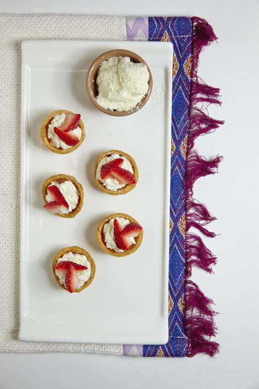 Fruit Tarts with White Chocolate Cream