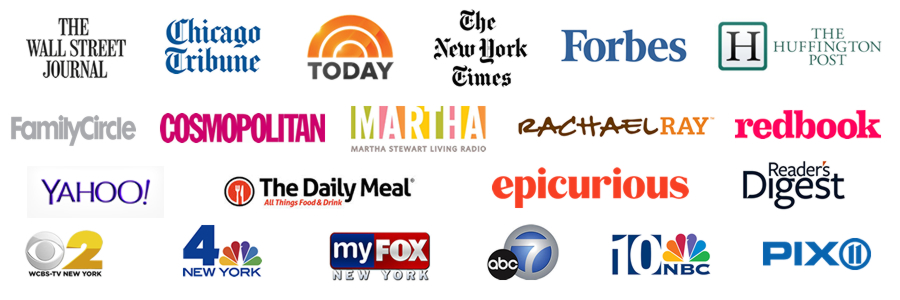 Jamie Geller media logos
