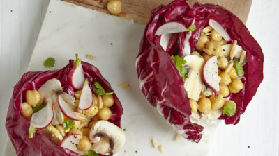 Truffle Stuffed Vegan Lettuce Bowls