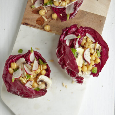 Truffle Stuffed Vegan Lettuce Bowls