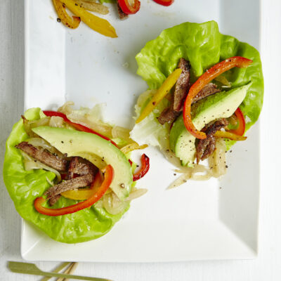 Lettuce Fajita Wraps