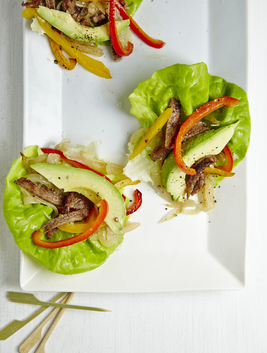 Lettuce Fajita Wraps