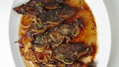 Braised flanken