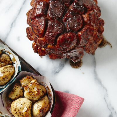 Poppy Seed Monkey-Bread Challah