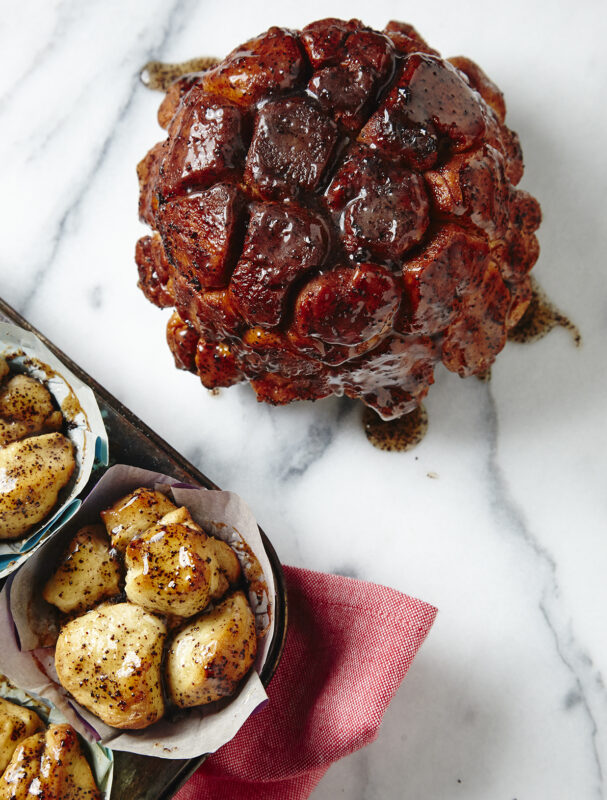 Poppy Seed Monkey-Bread Challah