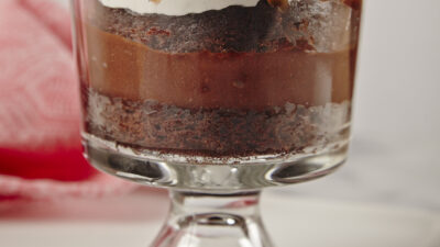 Salted Caramel Brownie Trifle