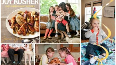 joy of kosher cookbook collage
