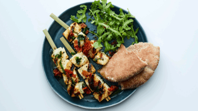 halloumi kebobs