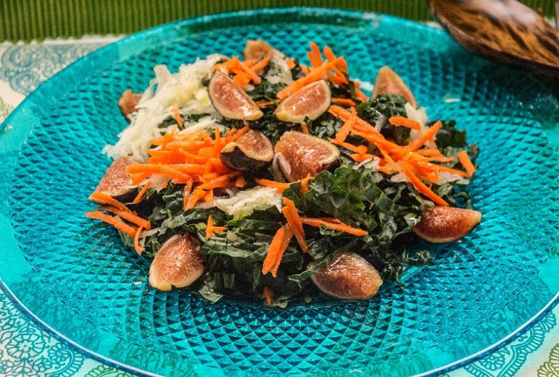 kale and fig salad 1