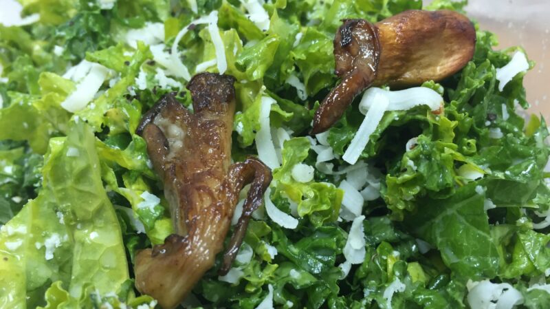 kale caesar salad