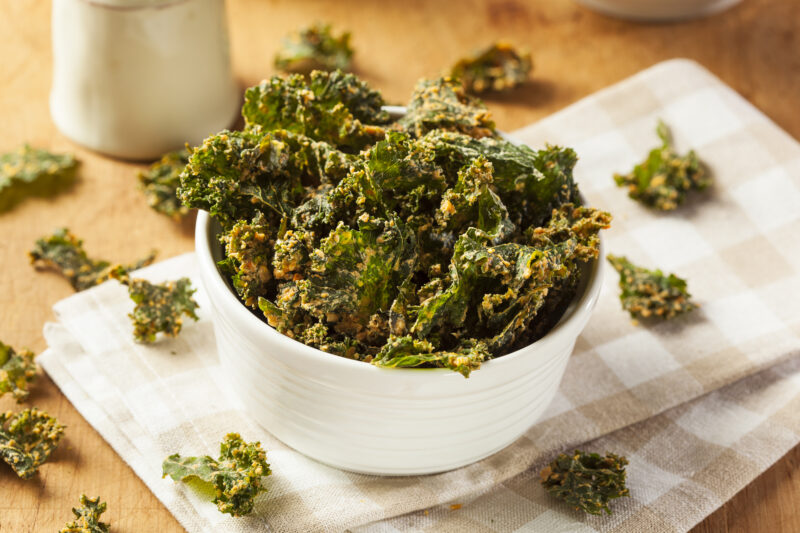 4 Kale Chip Flavors