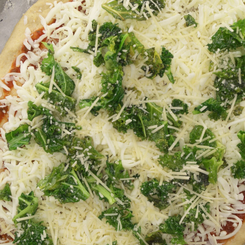 kale parm pizza