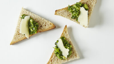 KALE PESTO AND PARMESAN