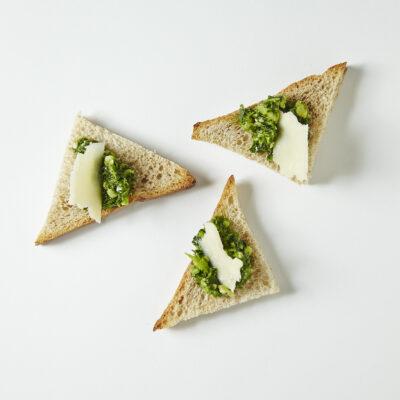 KALE PESTO AND PARMESAN