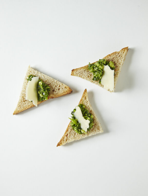 KALE PESTO AND PARMESAN