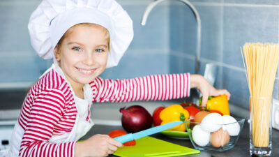 kids cooking