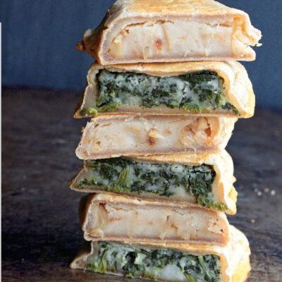 Caramelized Onion and Potato Knish