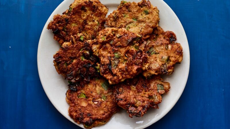 Korean Kimchi Latkes