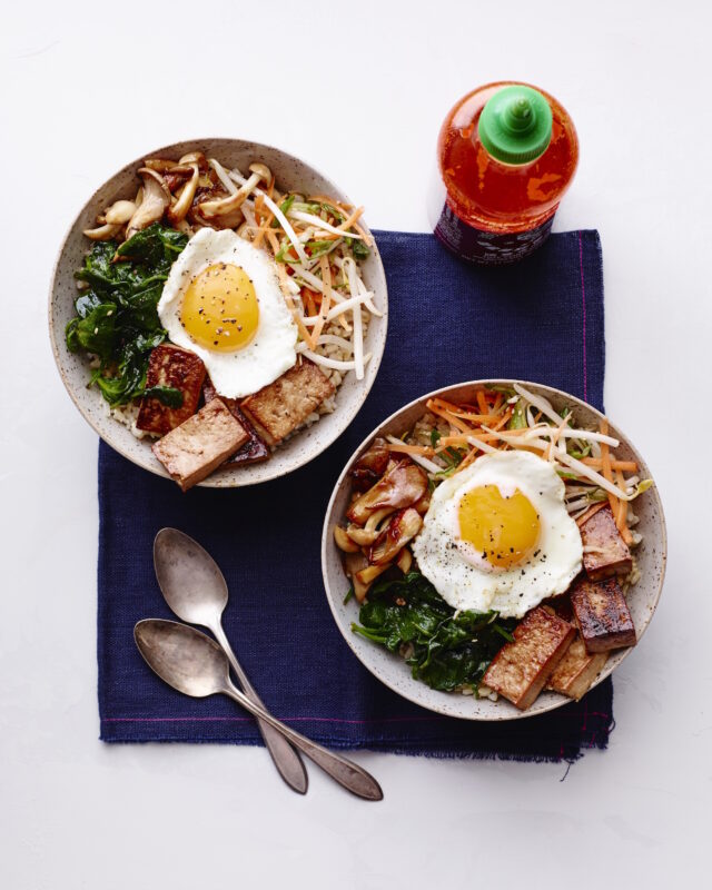 Korean BimbimBap vegetarian