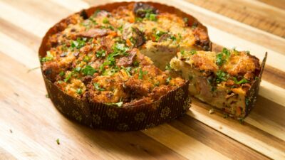 Kosher Duck Bacon Stuffing