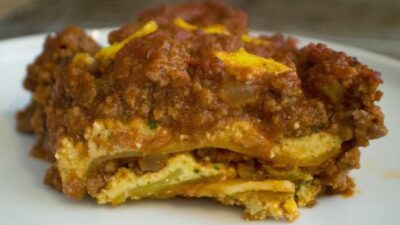 Kosher Meat Lasagna