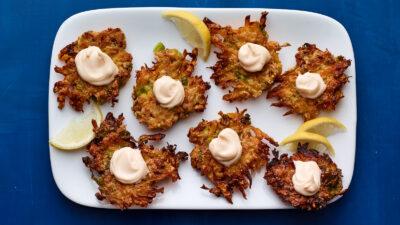 Lacy Squash Latkes