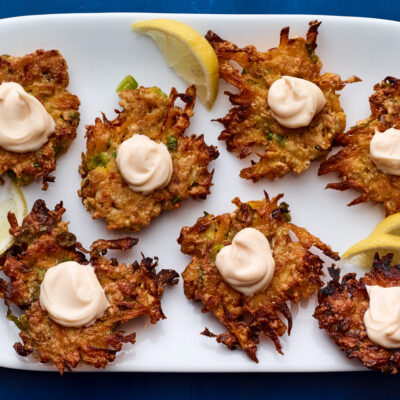 Lacy Squash Latkes
