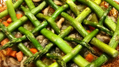 Vegetable Pot Pie with Latke Crust
