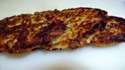 Latkes with a truffle twist