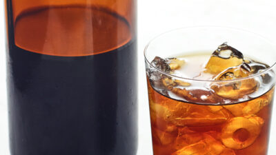 Laura's iced coffee concentrate