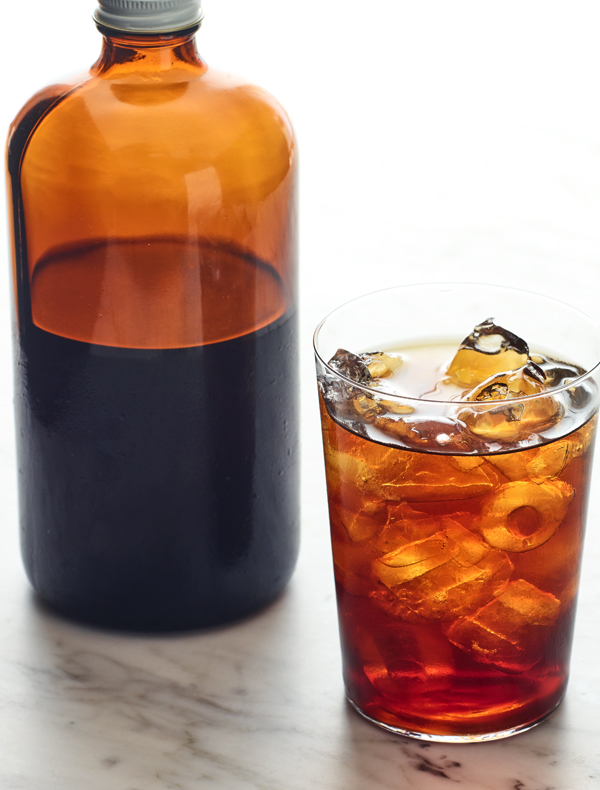 Laura's iced coffee concentrate