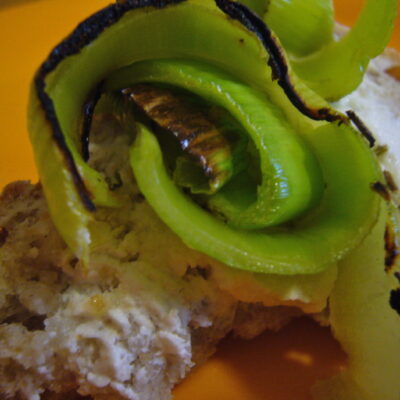 Leek and Goat Cheese Bruschetta