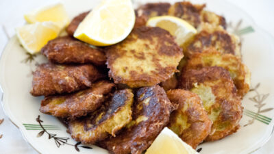 Leek Fritters