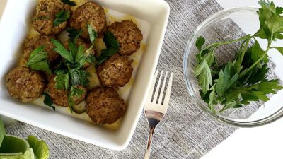 Leek Meatballs