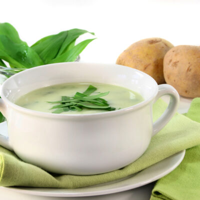 leek spinach soup