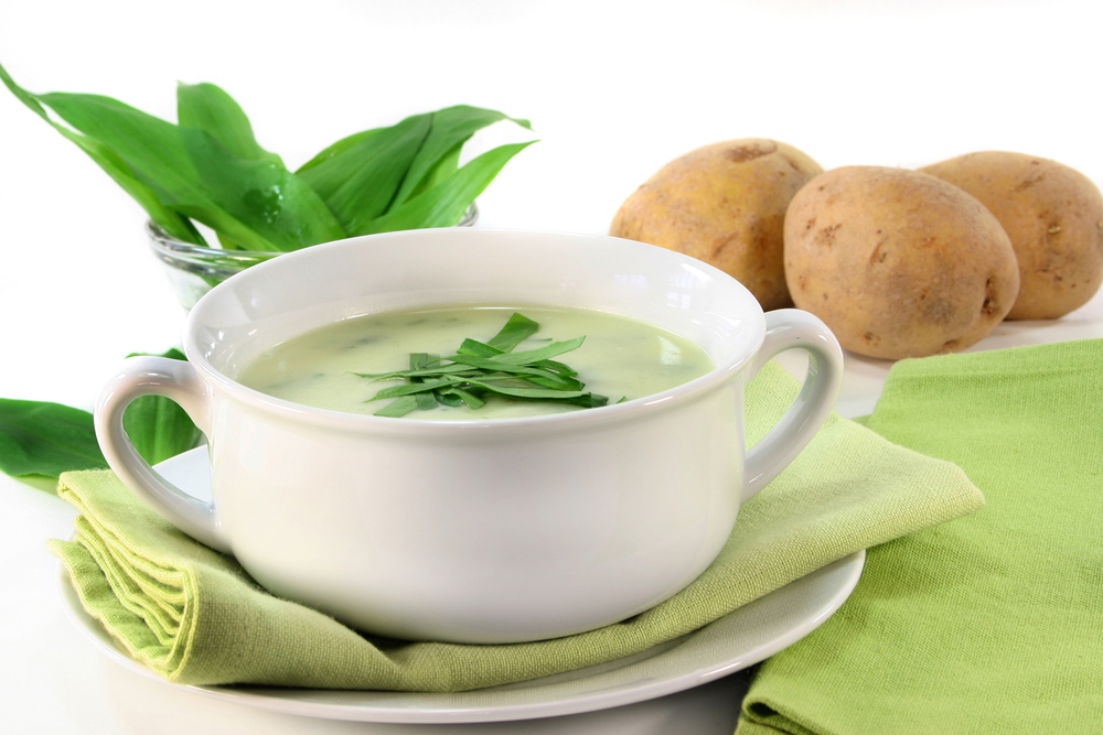 leek spinach soup