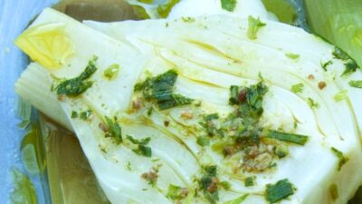 LEEKS AND FENNEL