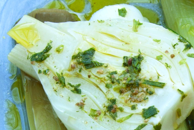 LEEKS AND FENNEL