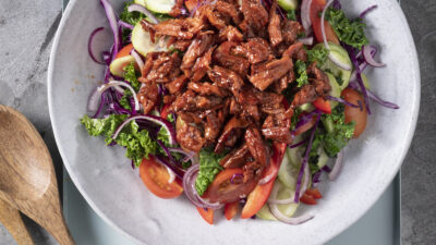 Leftover Brisket salad