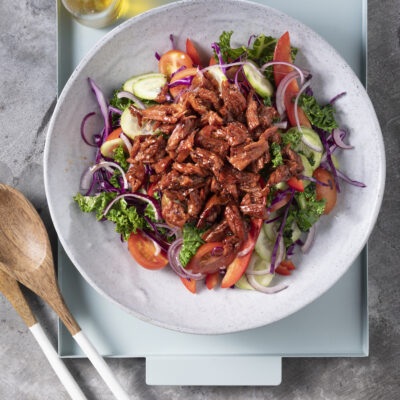 Leftover Brisket salad