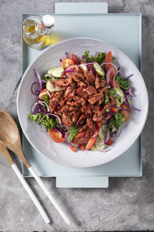 Leftover Brisket salad