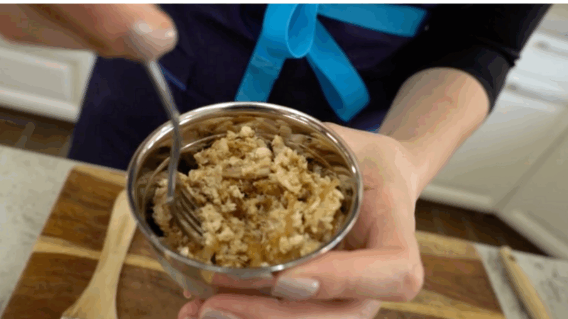 leftover chicken kreplach filling
