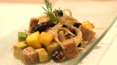 Leftover Gefilte fish Salad