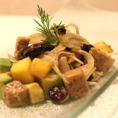 Leftover Gefilte fish Salad