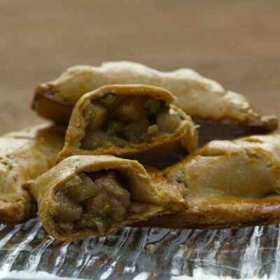 leftover turkey cornish pasty